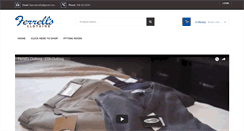 Desktop Screenshot of ferrellsclothing.com